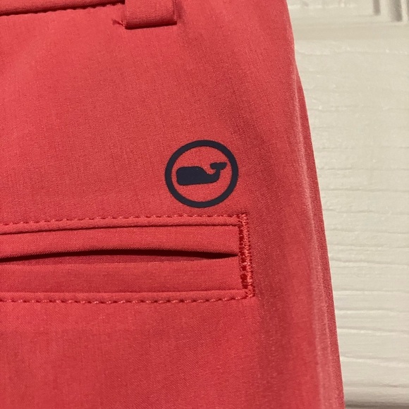 Vinyard Vines Girls Sz 16 Pink Performance Pants Adjustable Waist Staight Leg - Picture 3 of 9